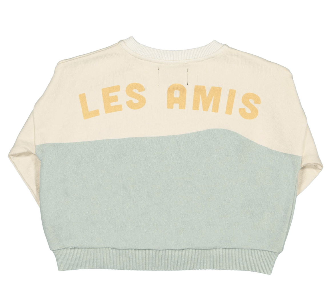 Bio Baumwolle Sweatshirt "Les Amis"